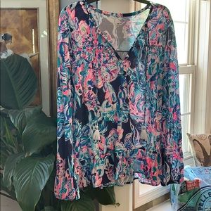 Lily Pulitzer top size L